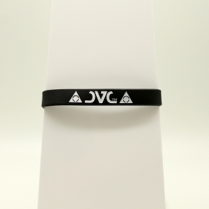 7DVC Black Silicone Bracelet