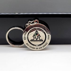 7DVC Personalized Spinning Keychain